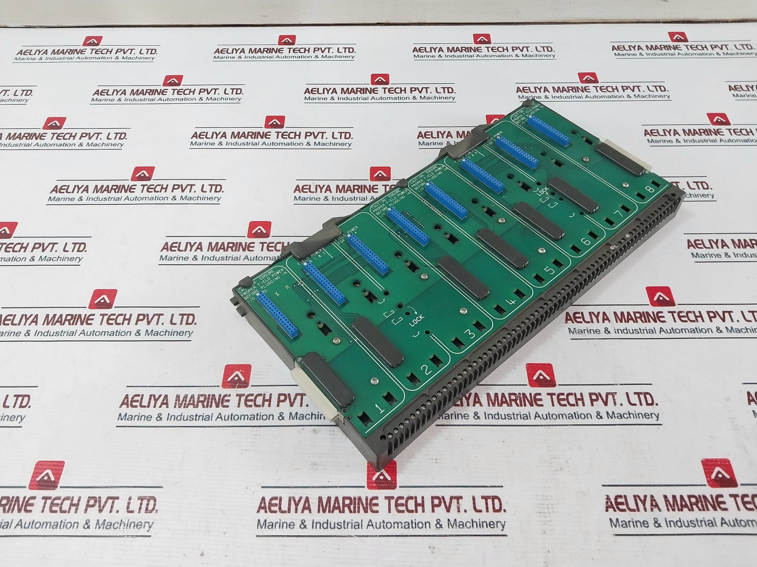 Fisher-rosemount Kj4001X1-be1 8-wide Carrier Base Module 12P0818X072