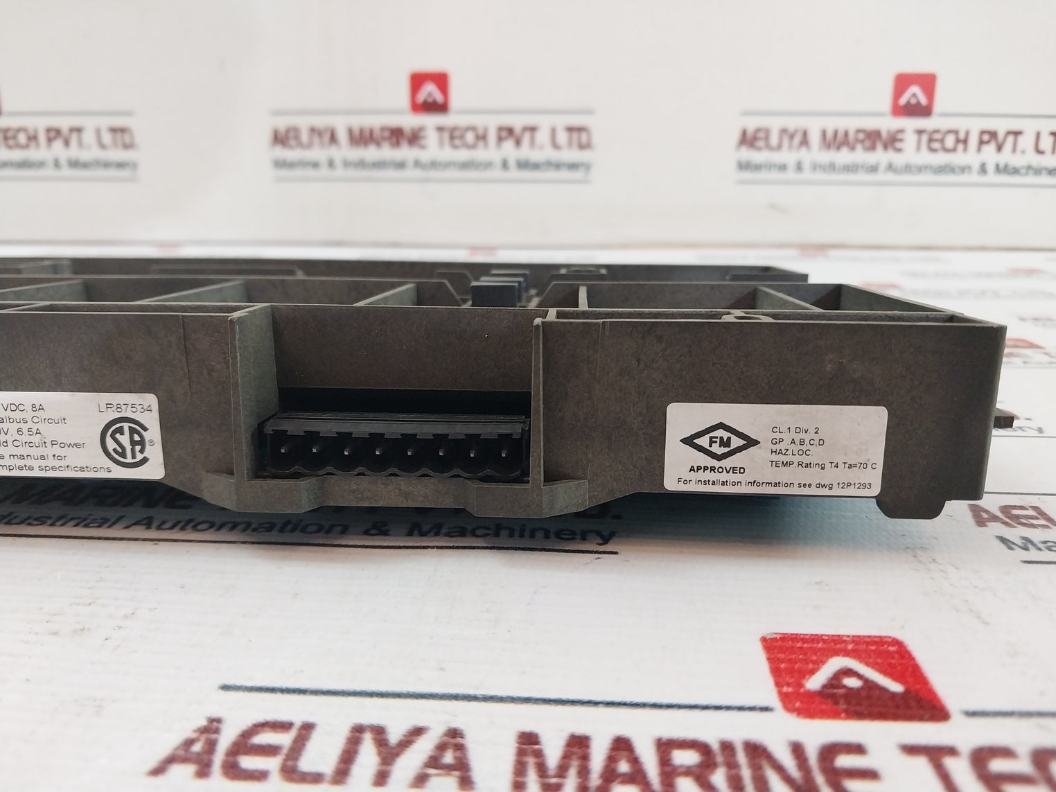 Fisher-rosemount Kj4001X1-be1 8-wide Carrier Base Module 12P0818X072