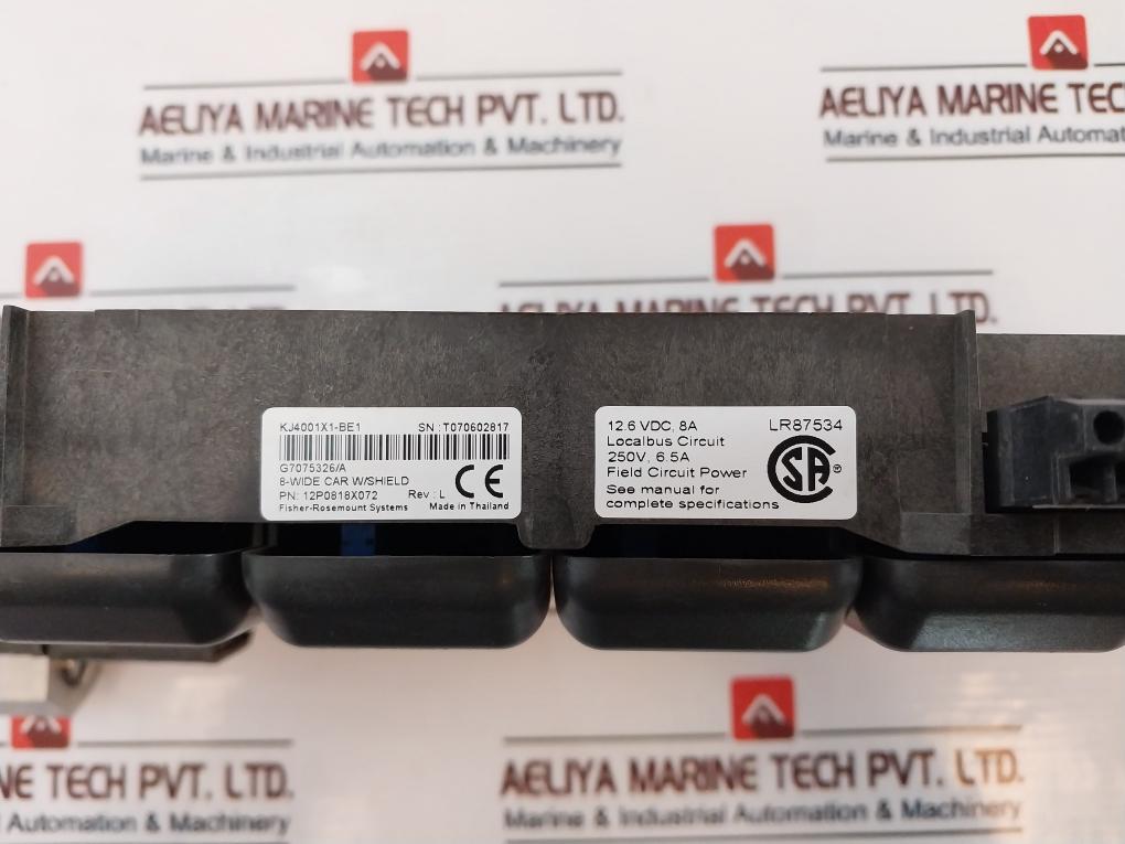 Fisher-rosemount Kj4001X1-be1 Module Card Rack – Aeliya Marine Tech