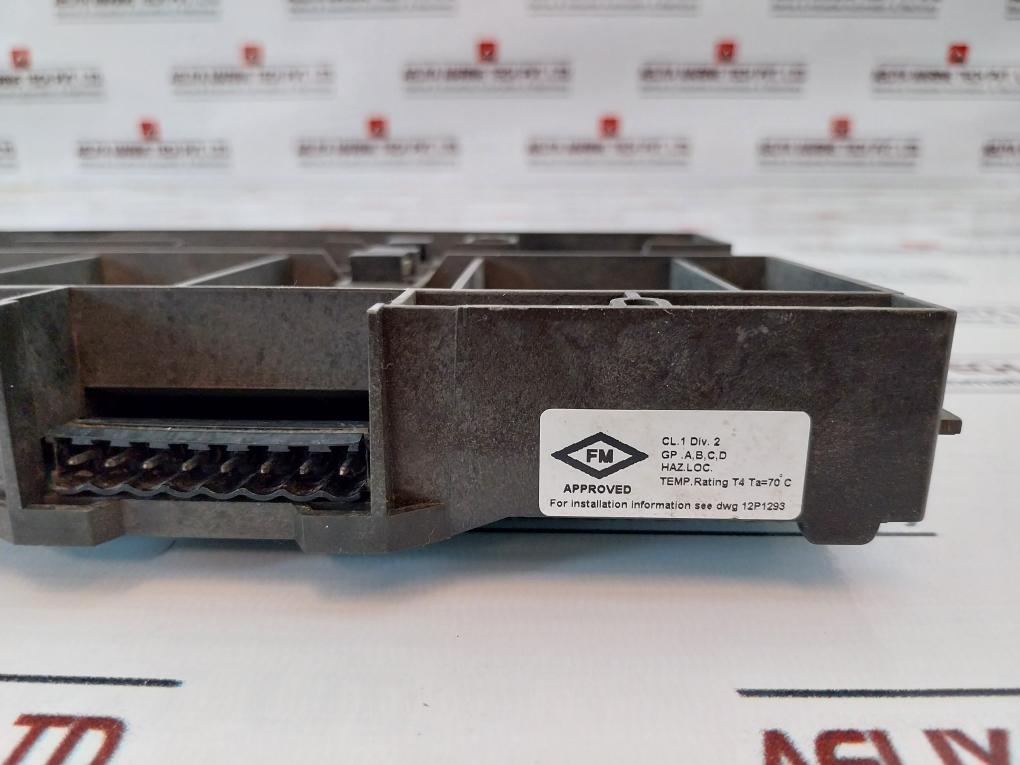 Fisher-rosemount Kj4001X1-be1 Wide Carrier Base Module 12P0818X072