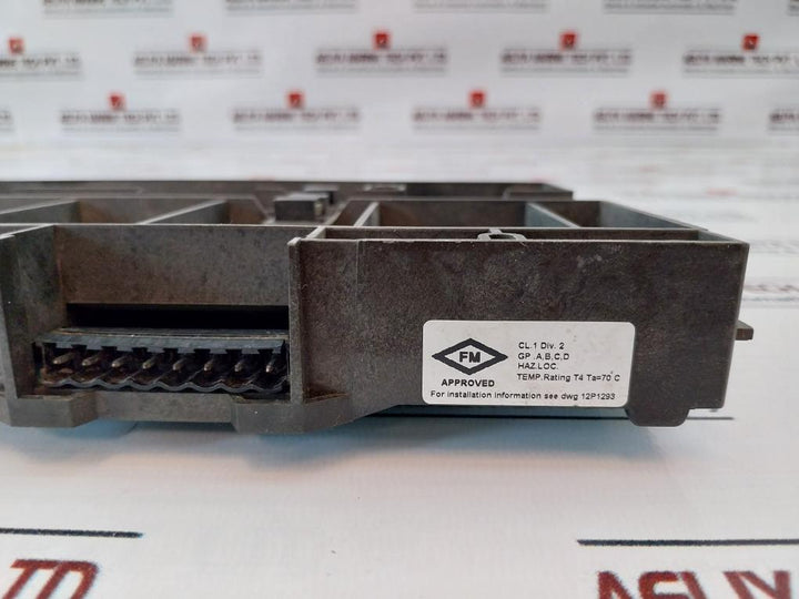 Fisher-rosemount Kj4001X1-be1 Wide Carrier Base Module 12P0818X072