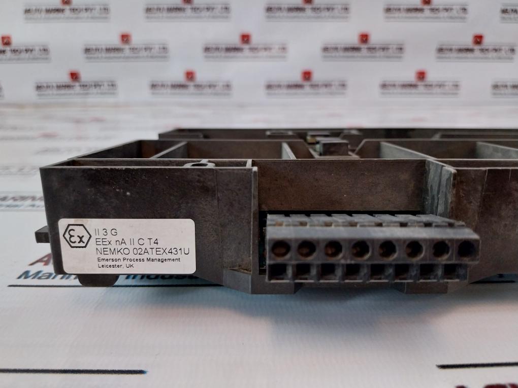 Fisher-rosemount Kj4001X1-be1 Wide Carrier Base Module 12P0818X072