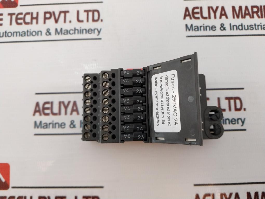 Fisher-rosemount Kj4001X1-cb1 Fused I/O Terminal Block 12P0625X072