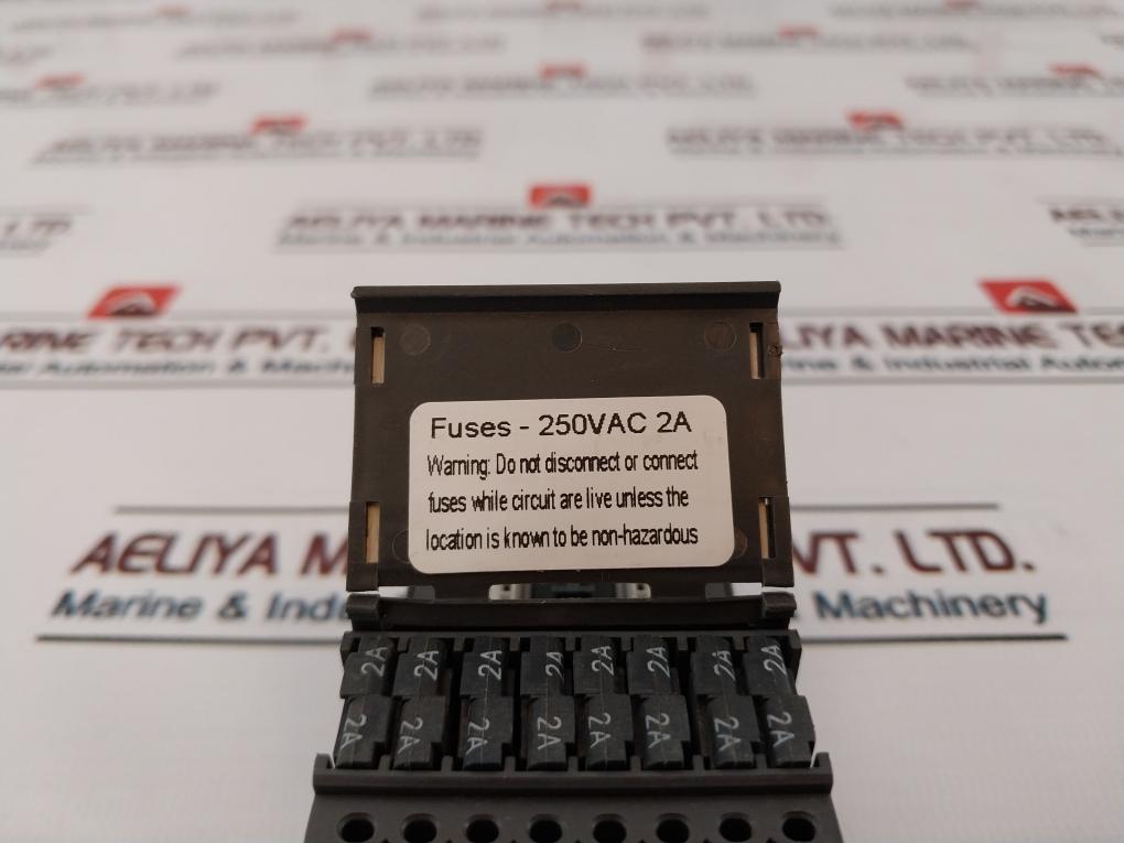 Fisher-rosemount Kj4001X1-cb1 Fused I/O Terminal Block 12P0625X072