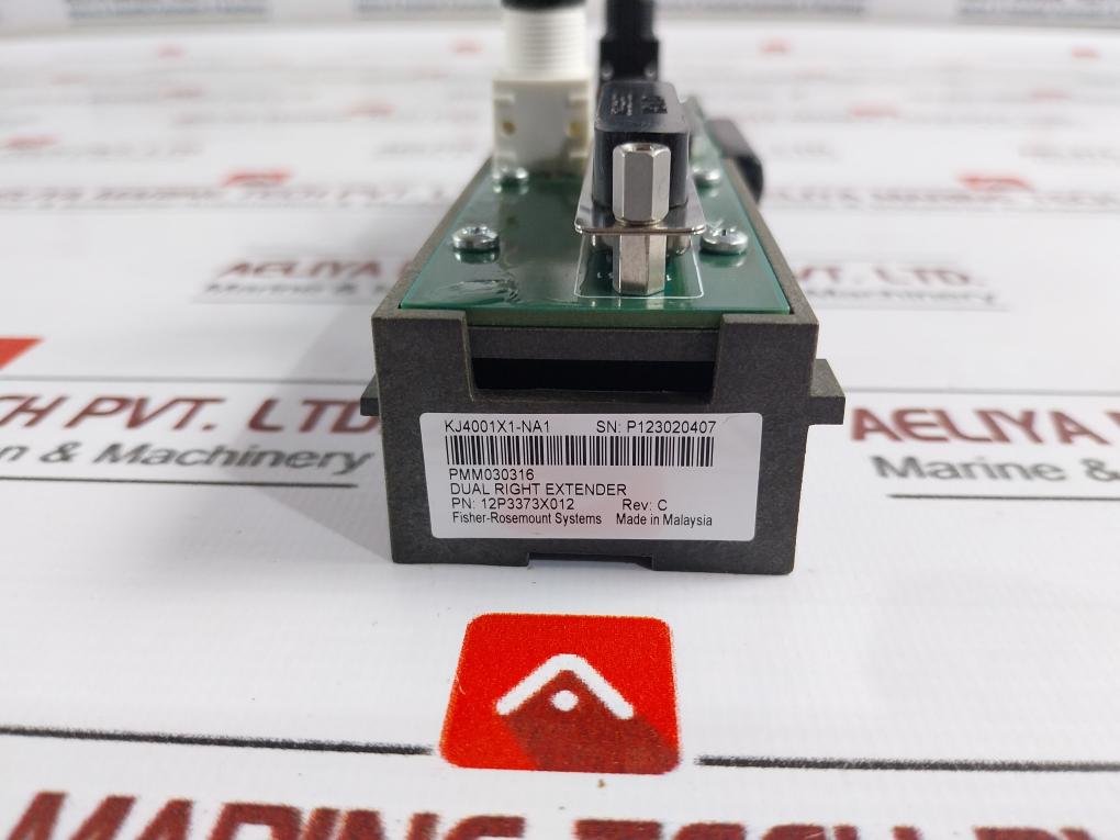 Fisher-rosemount Kj4001X1-na1 Dual Right Extender 12P3373X012 Revision C