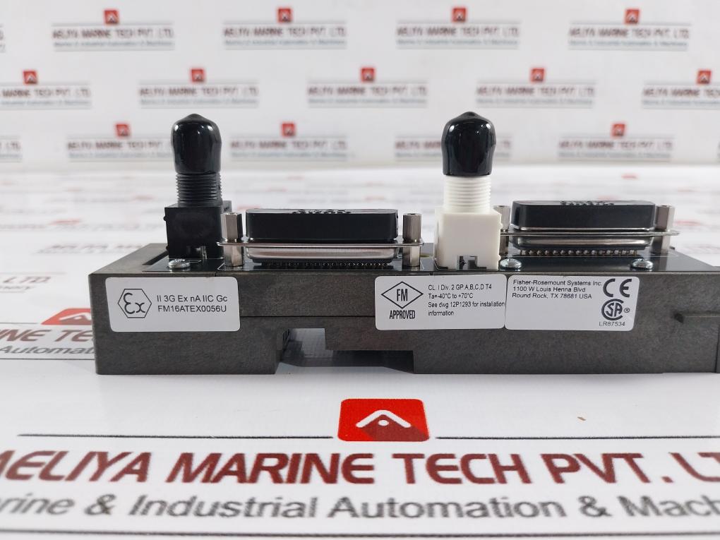 Fisher-rosemount Kj4001X1-na1 Dual Right Extender 12P3373X042