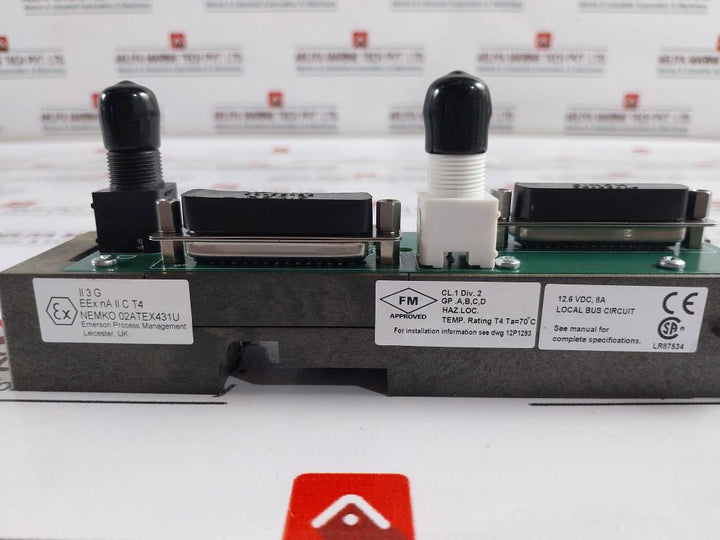 Fisher-rosemount Kj4001X1-na1 Dual Right Extender Revision C