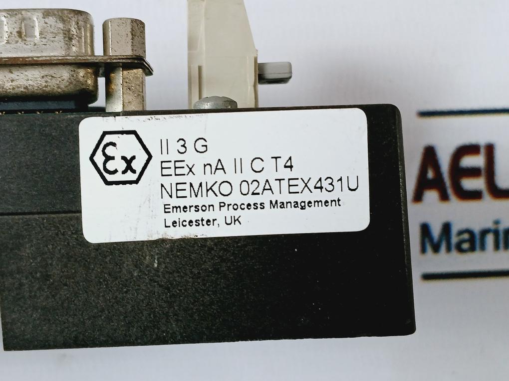 Fisher-rosemount Kj4001X1-nb1 Dual Left Extender 12P3368X012 Rev C