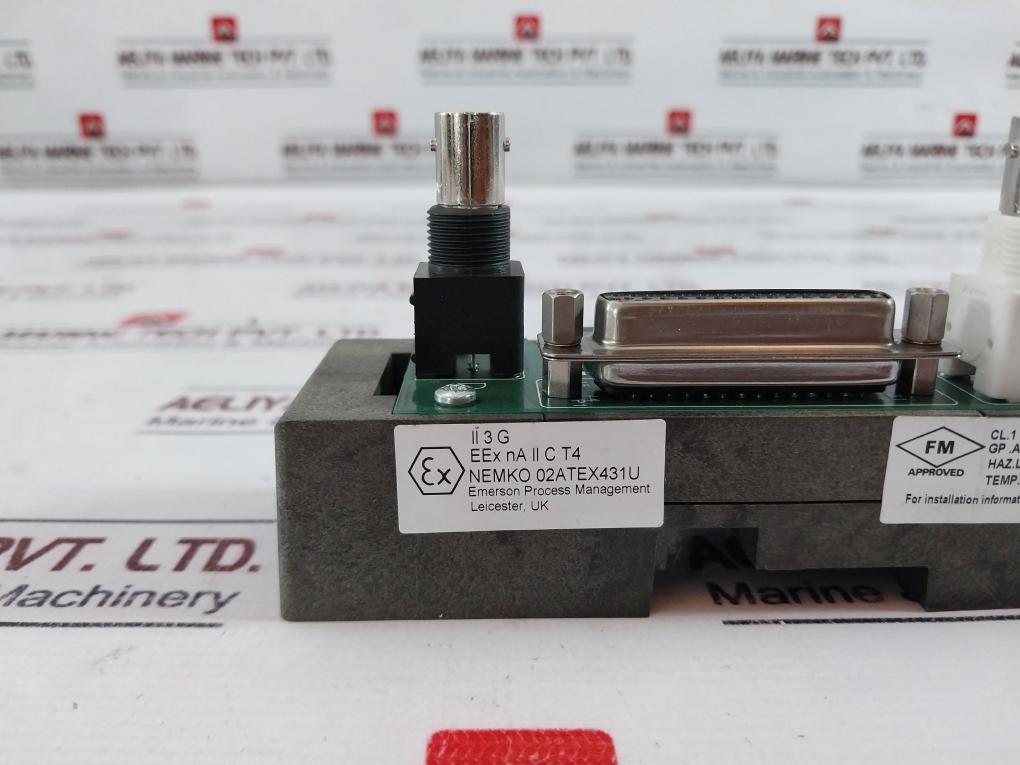 Fisher-rosemount Kj4001x1-na1 Dual Right Extender 12p3373x012 Pmm032776 New