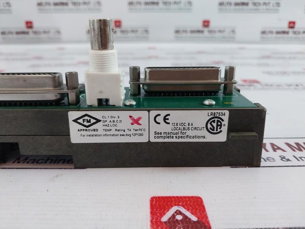 Fisher-rosemount Kj4001x1-na1 Dual Right Extender 12p3373x012, Tmn047832