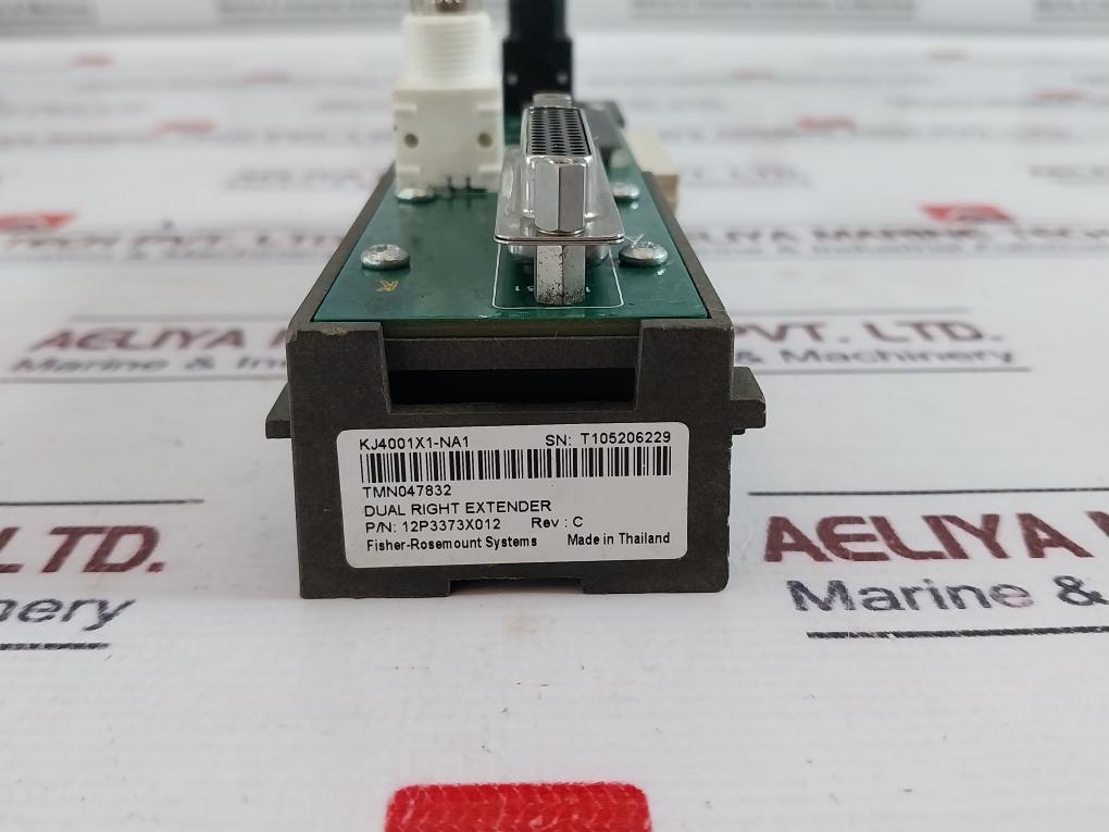 Fisher-rosemount Kj4001x1-na1 Dual Right Extender 12p3373x012, Tmn047832