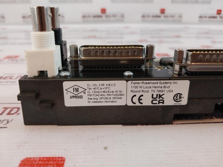 Fisher-rosemount Kj4001x1-nb1 Dual Left Extender Rev: L