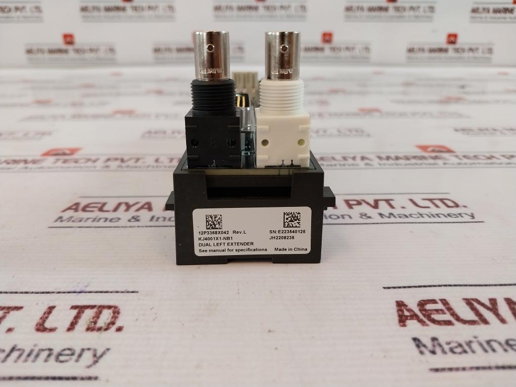 Fisher-rosemount Kj4001x1-nb1 Dual Left Extender Rev: L