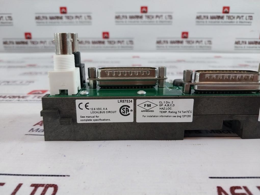 Fisher-rosemount Kj4001x1-nb1 Dual Left Extender 12.6vdc