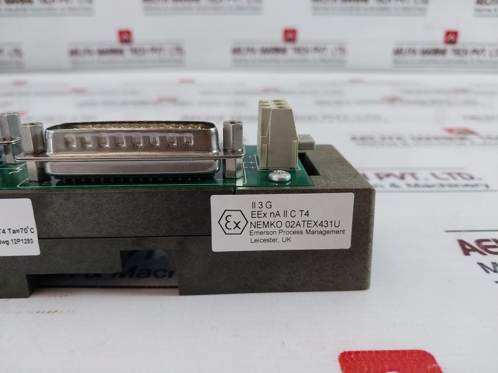 Fisher-rosemount Kj4001x1-nb1 Dual Left Extender 12.6vdc