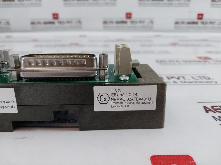 Fisher-rosemount Kj4001x1-nb1 Dual Left Extender 12.6vdc