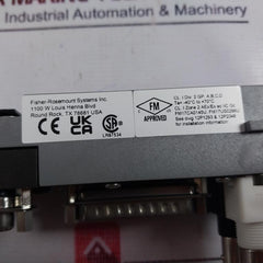 Fisher-rosemount Kj4001x1-nb1 Dual Left Extender 12p3368x012 Rev L