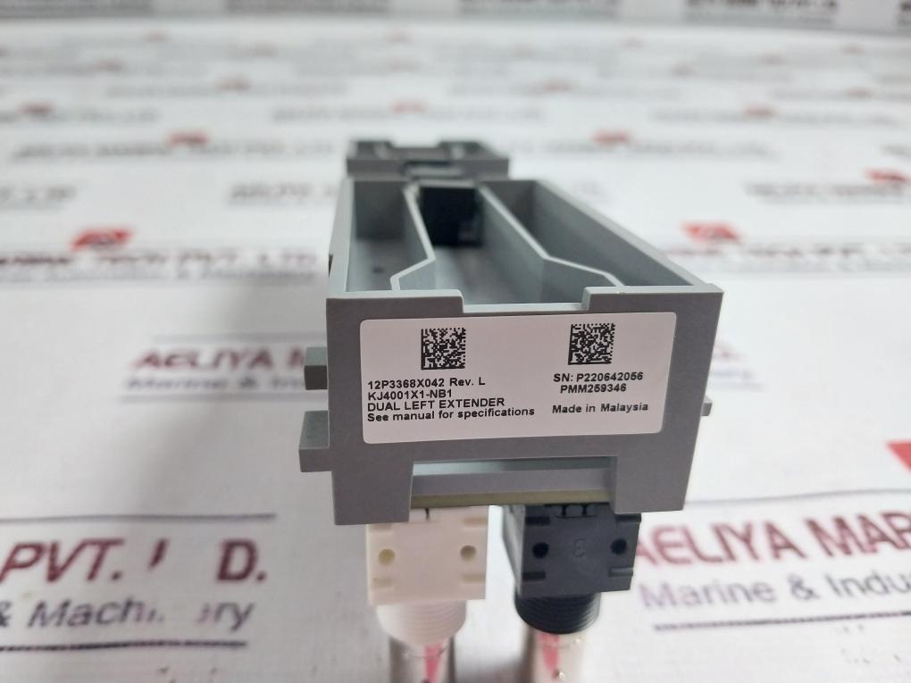 Fisher-rosemount Kj4001x1-nb1 Dual Left Extender 12p3368x012 Rev L
