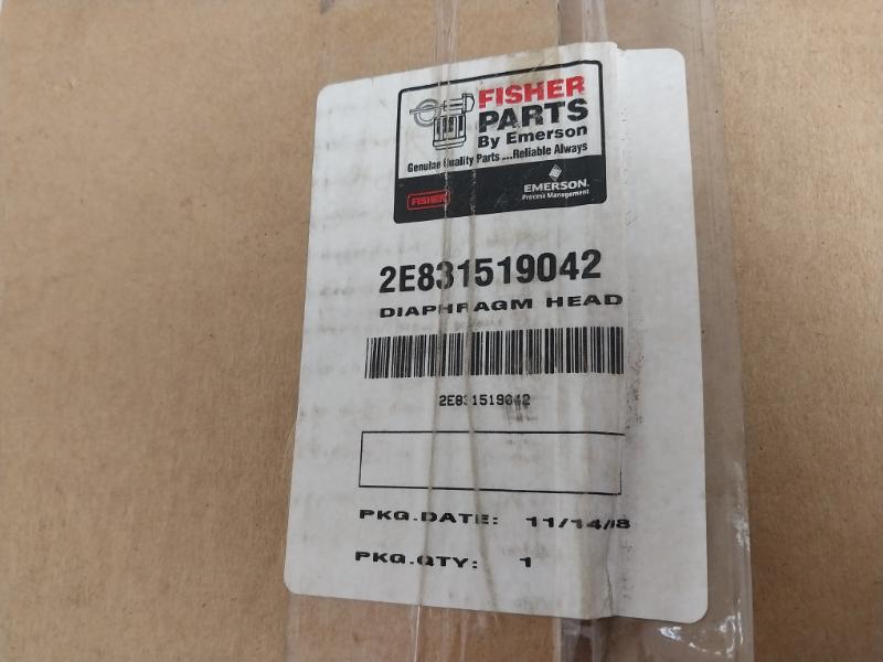 Fisher 2E831519042 Tdi Upper Diaphragm Plate, Val-10010-0012