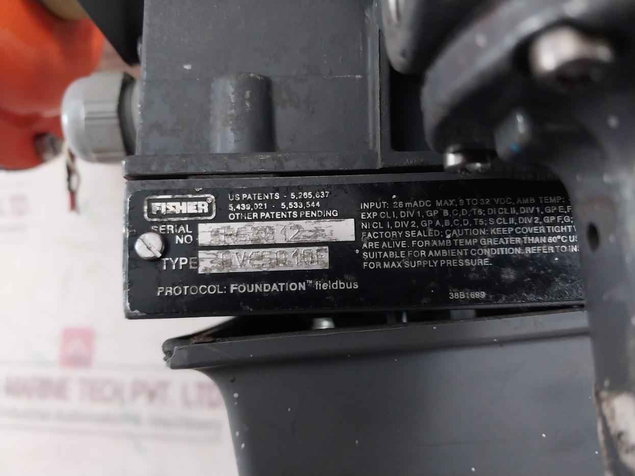 Fisher 32-24 688 Control Valve Dvc5010F 67 Af /206 5-15Psi 35Psig (2.4 Bar) 1 In