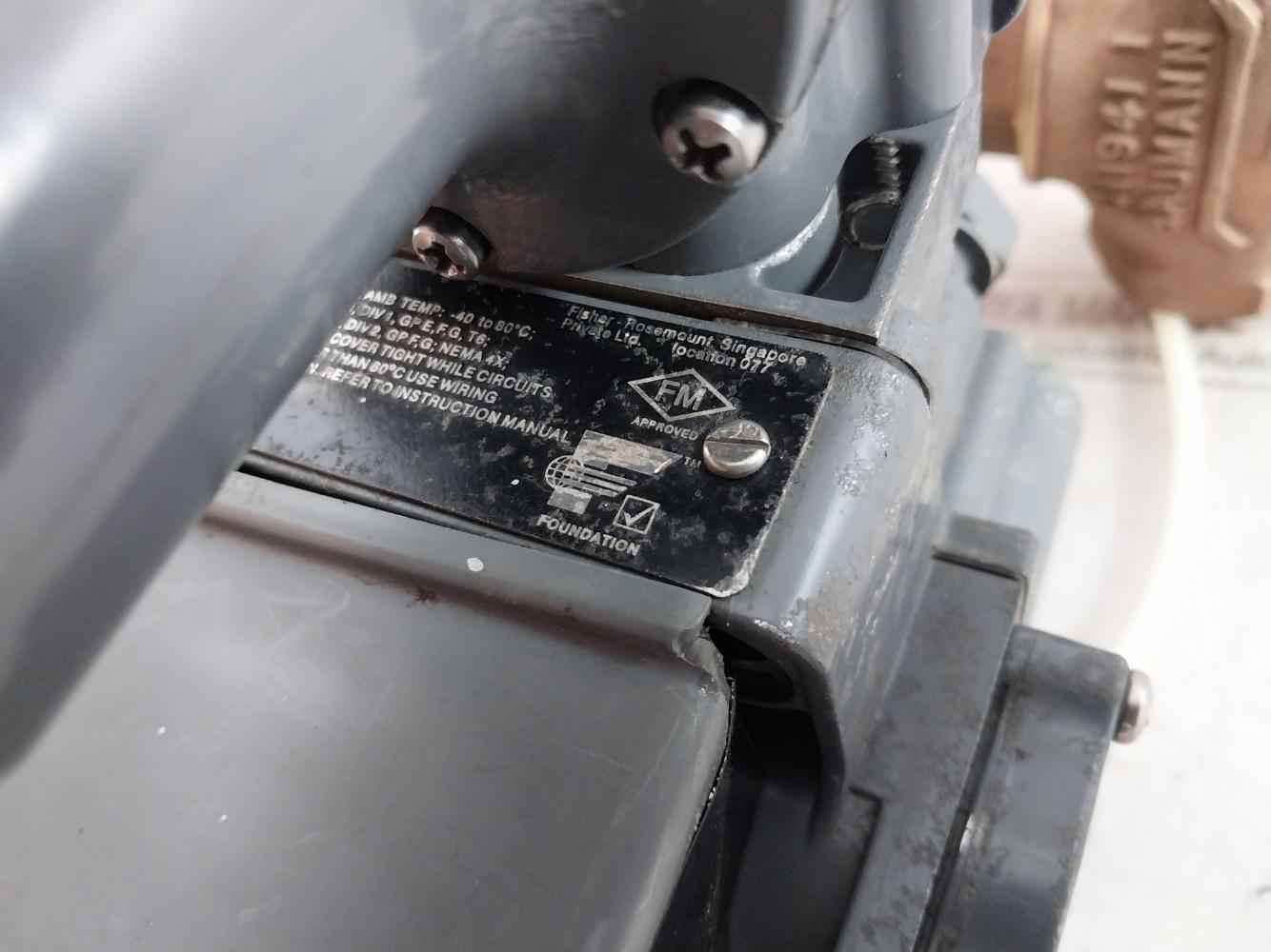 Fisher 32-24 688 Control Valve Dvc5010F 67 Af /206 5-15Psi 35Psig (2.4 Bar) 1 In