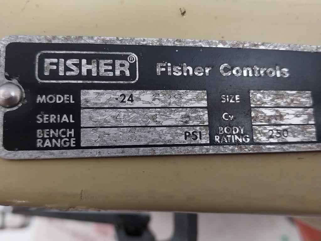 Fisher 32-24 688 Control Valve Dvc5010F 67 Af /206 5-15Psi 35Psig (2.4 Bar) 1 In