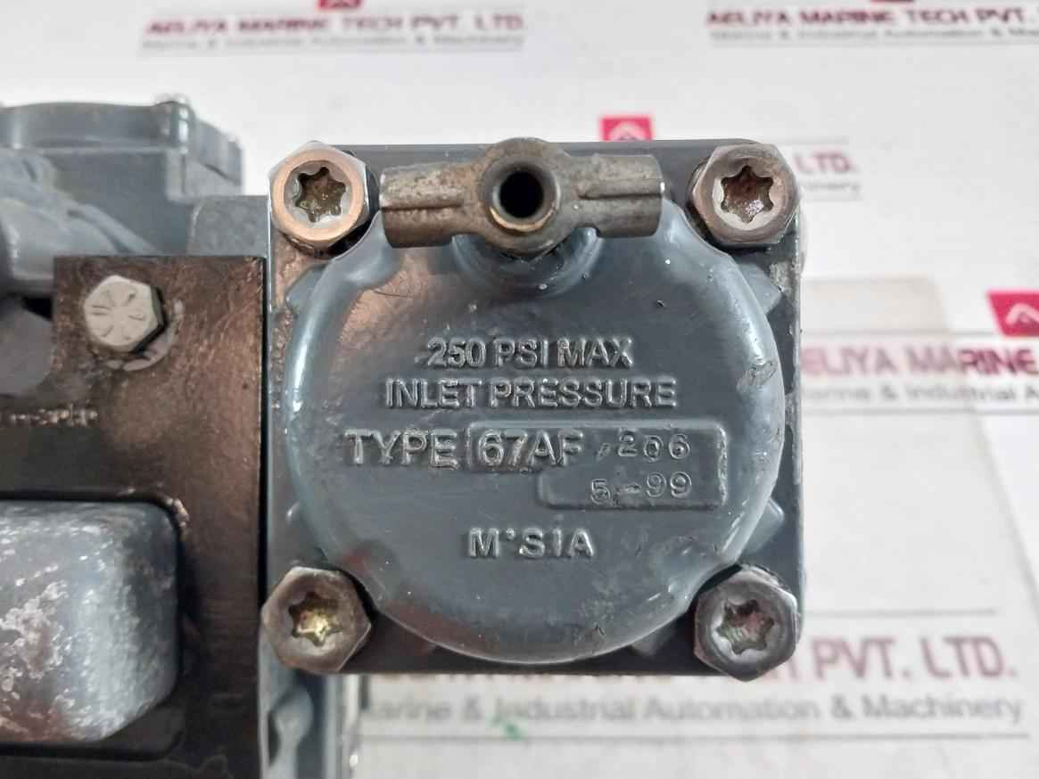 Fisher 32-24 688 Control Valve Dvc5010F 67 Af /206 5-15Psi 35Psig (2.4 Bar) 1 In