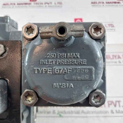 Fisher 32-24 688 Control Valve Dvc5010F 67 Af /206 5-15Psi 35Psig (2.4 Bar) 1 In