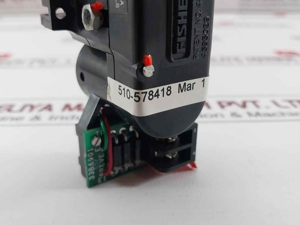 Fisher 33B7073X032 I/P Converter Transducer Span 15.11 Psi