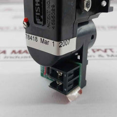 Fisher 33B7073X032 I/P Converter Transducer Span 15.11 Psi