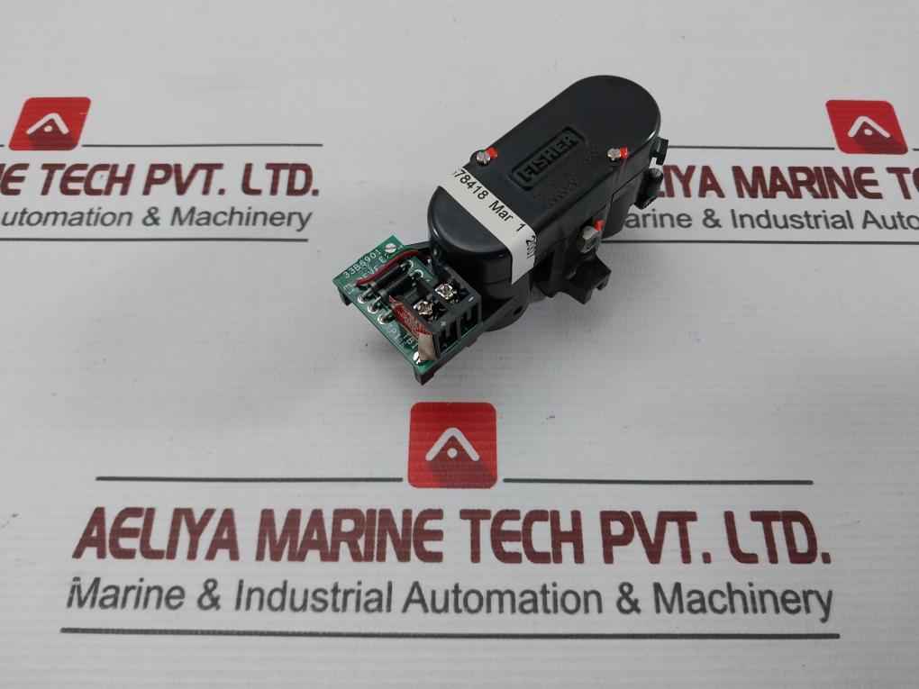 Fisher 33B7073X032 I/P Converter Transducer Span 15.11 Psi