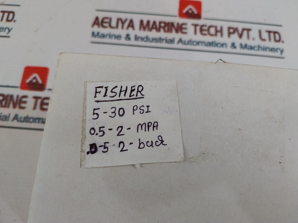 Fisher 5-30 PSI Pressure Gauge