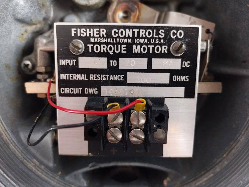 Fisher Controls 3590st Electro-pneumatic Control Positioner Valve 83 H