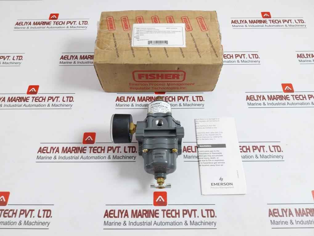 Fisher Fs-67Cfr-235 Pressure Regulator 67Cf Series 0-2 Bar 0-.2 Mpa 0-30 Psi