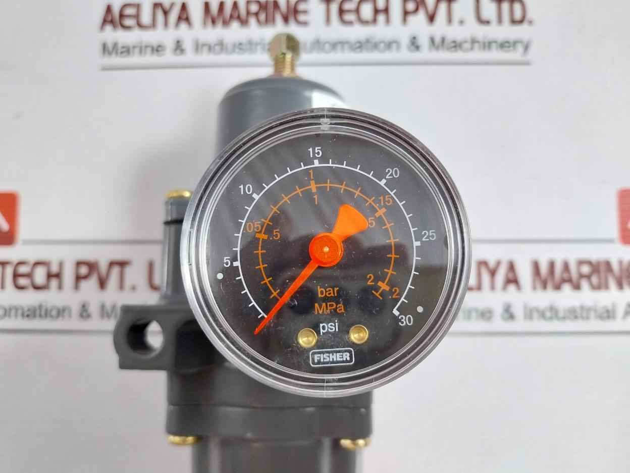 Fisher Fs-67Cfr-235 Pressure Regulator 67Cf Series 0-2 Bar 0-.2 Mpa 0-30 Psi