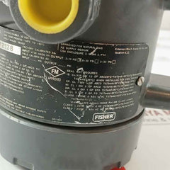 Fisher I2P-100 Electro-pneumatic Transducer 4-20 Madc 3-15 Psi