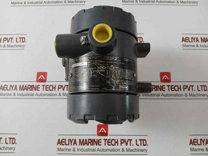 Fisher I2P-100 Electro-pneumatic Transducer 4-20 Madc 3-15 Psi