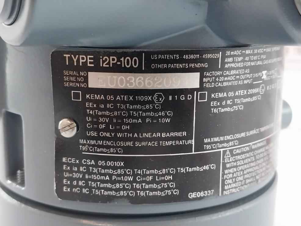 Fisher I2P-100 ,