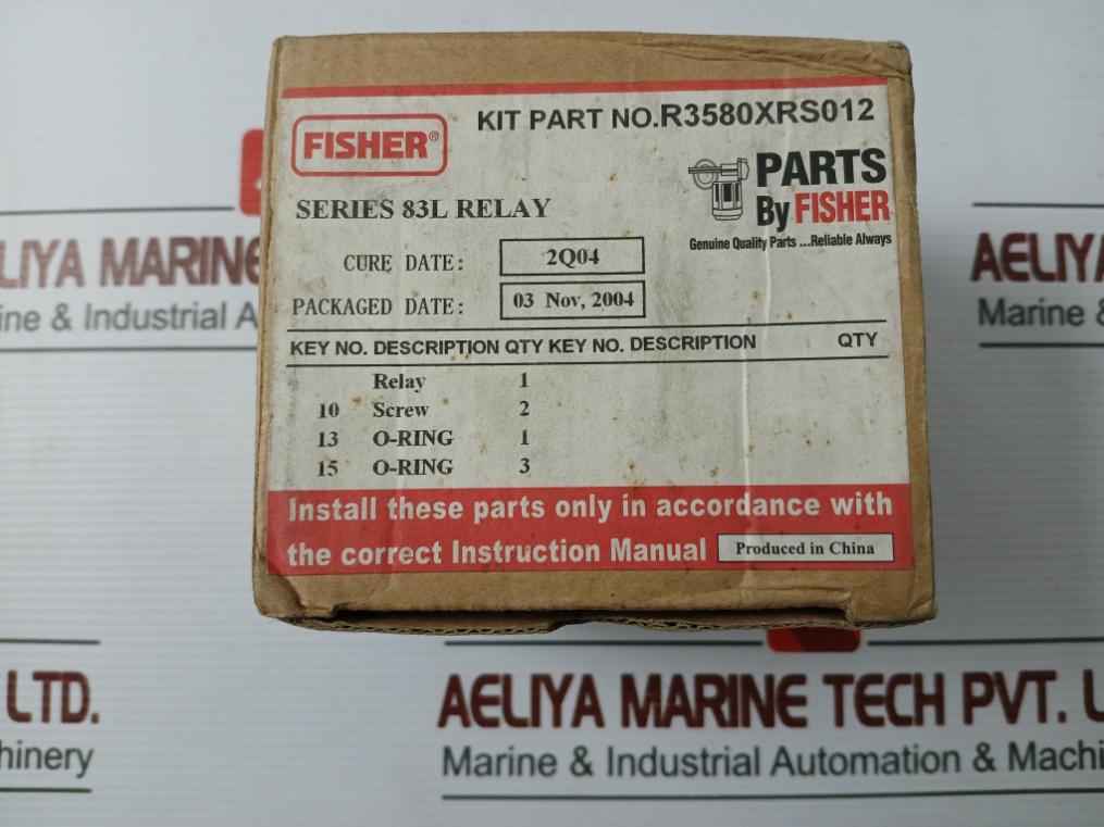 Fisher R3580Xrs012 Relay Replacement Kit 3582 Positioner