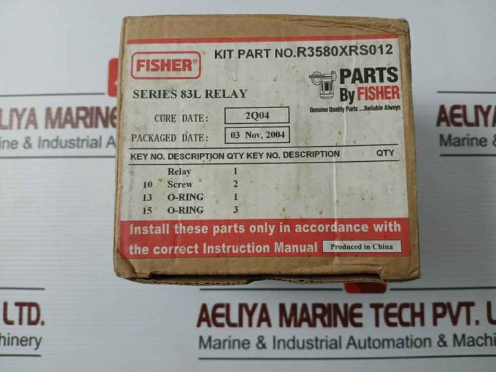 Fisher R3580Xrs012 Relay Replacement Kit 3582 Positioner