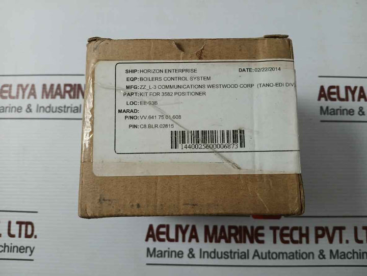 Fisher R3580Xrs012 Relay Replacement Kit 3582 Positioner