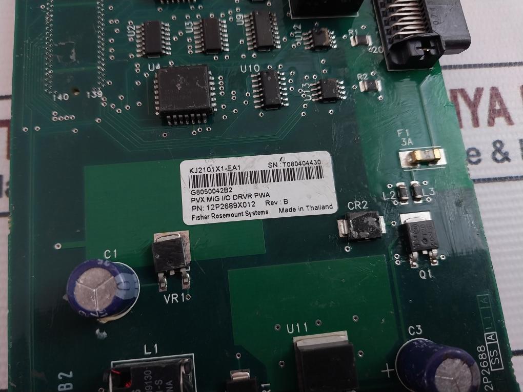 Fisher Rosemount Kj2101X1-Ea1 Power Supply Board 12P2689X012