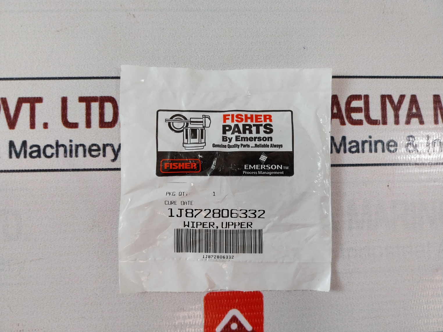 Fisher Rpackx00062 Double Ptfe Box Ring Repair Kit