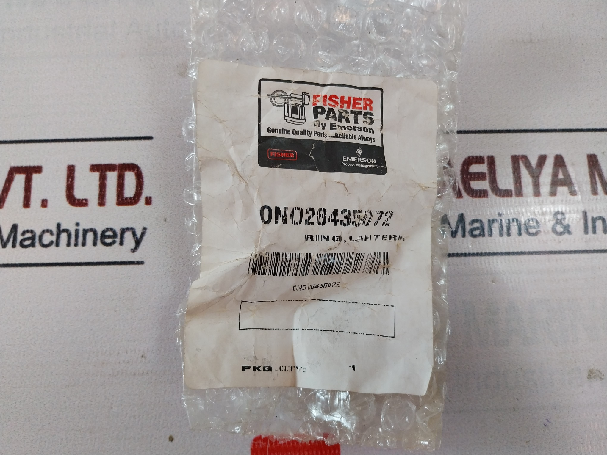 Fisher Rpackx00062 Double Ptfe Box Ring Repair Kit