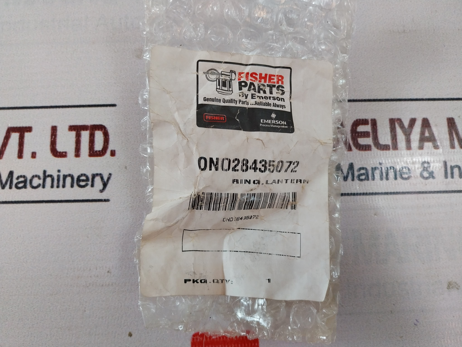 Fisher Rpackx00062 Double Ptfe Box Ring Repair Kit