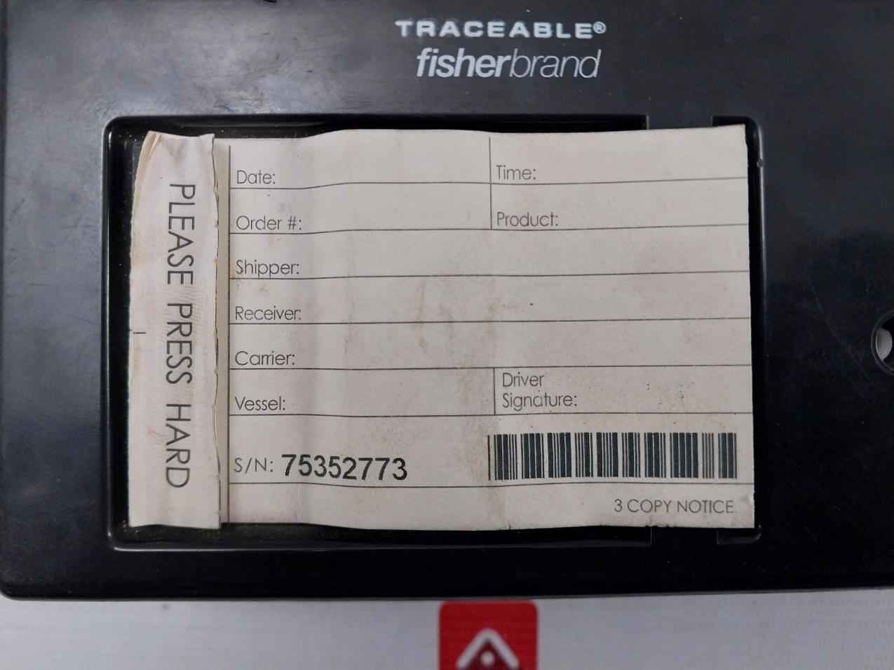 Fisherbrand Temperature Chart Recorder