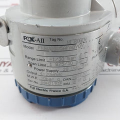 Fkpv03V5Akaby0Y Pressure Transmitter Fuji Electric 30Bar G 28Vdc Max