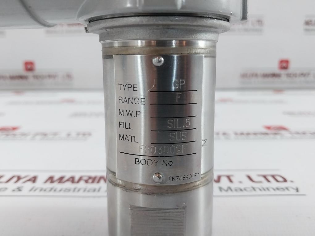 Fkpv03V5Akaby0Y Pressure Transmitter Fuji Electric 30Bar G 28Vdc Max