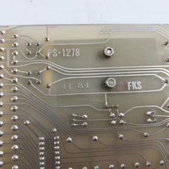 Fks Ps-1278 Printed Circuit Board Card
