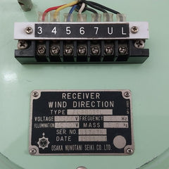 Fl200Sel Wind Direction Indicator Osaka Nunotani Seiki Ac 100V